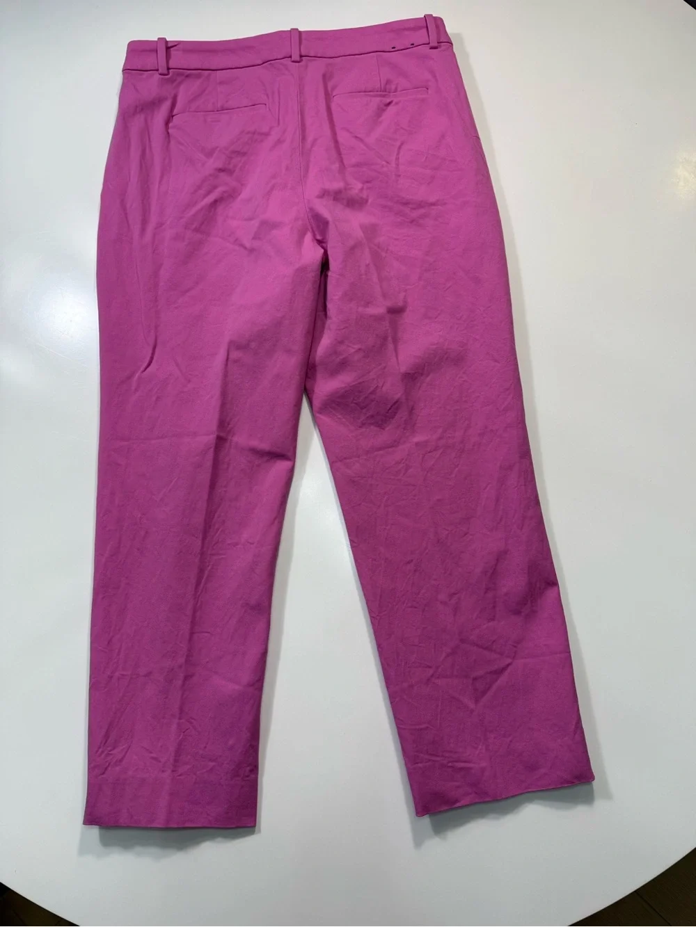 J. Crew Kallie Pant Women's Bright Magenta Tailored Pants